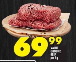 Value Ground Beef PER KG