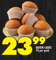 QUEEN CAKES 10 per pack