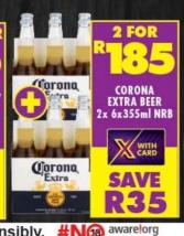 Corona Extra Beer 2x6x355ml NRB