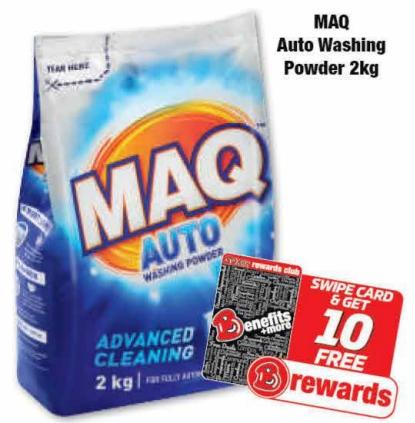 MAQ Auto Washing Powder 2kg