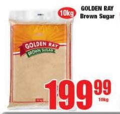 GOLDEN RAY Brown Sugar 10KG