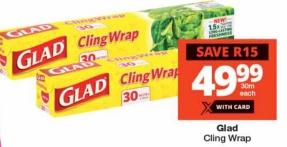 Glad Cling Wrap 30m