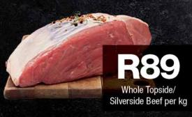 Whole Topside/Silverside Beef 1 Kg