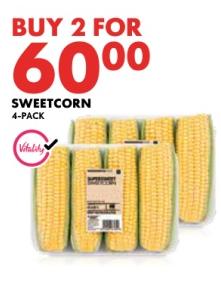 Sweetcorn 4-pack