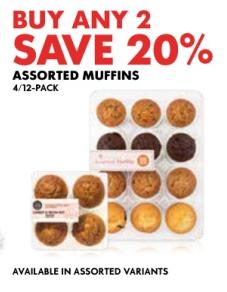 Assorted Muffins 4/12-Pack