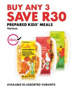 Prepared Kids' Meals - Various