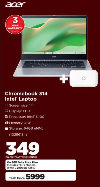 Acer Chromebook 314 Intel Laptop