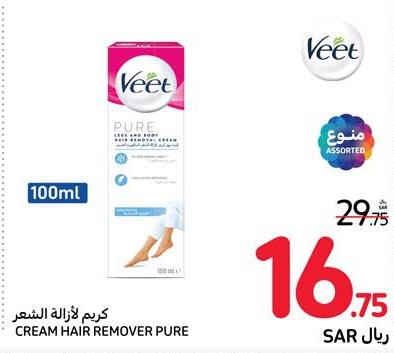 VEET CREAM HAIR REMOVER PURE 100ml