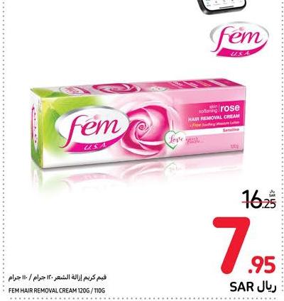 FEM Hair Removal Cream 120G / 110G