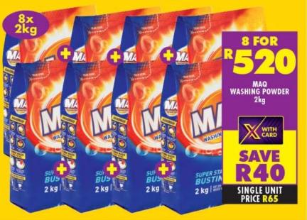 MAQ Washing Powder 2kg