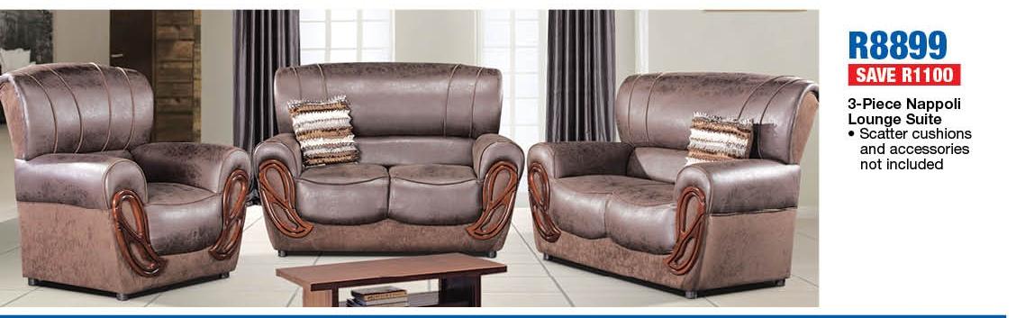 3-Piece Nappoli Lounge Suite