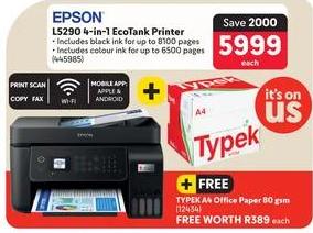 Epson L5290 4-in-1 EcoTank Printer