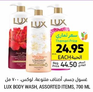 Lux Body Wash, Assorted Items, 700 ml