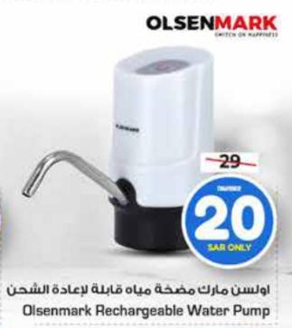 Olsenmark Rechargeable Water Pump 