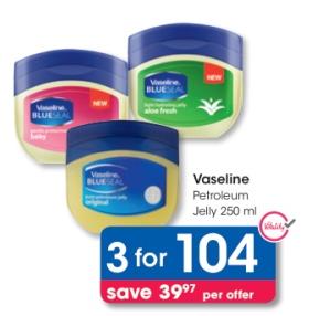 Vaseline Petroleum Jelly 250 ml