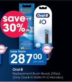 Oral-B Replacement Brush Heads 2-Pack