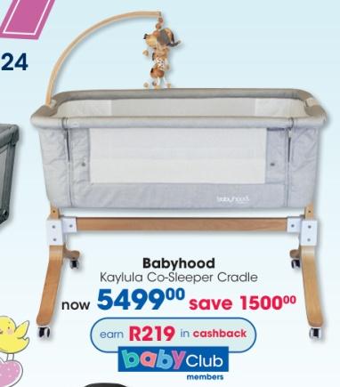 Babyhood Kaylula Co-Sleeper Cradle