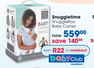 Snuggletime SnuggleRoo Baby Carrier