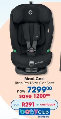 Maxi-Cosi Titan Pro i-Size Car Seat