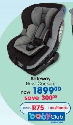 Safeway Nuvo Car Seat