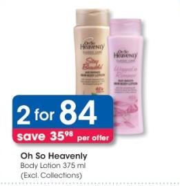 Oh So Heavenly Body Lotion 375 ml