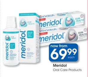 Meridol Oral Care Products