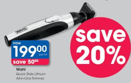 Wahl Quick Style Lithium All-in-One Trimmer