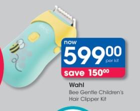 Wahl Bee Gentle Children's Hair Clipper Kit