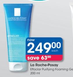 La Roche-Posay Effaclar Purifying Foaming Gel 200 ml