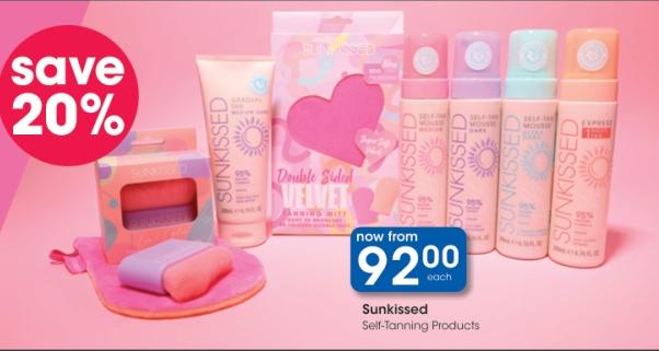 Sunkissed Self-Tanning Products