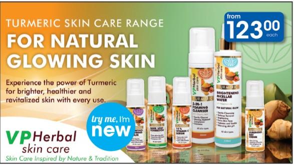 Turmeric Skin Care Range for Natural Glowing Skin