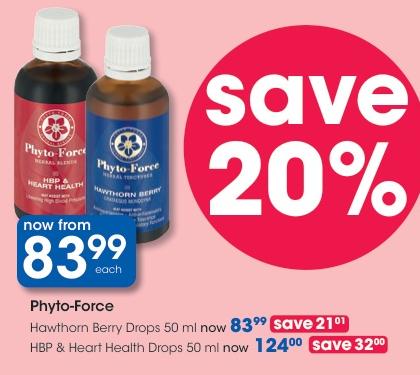 Phyto Force Hawthorn Berry Drops 50ml