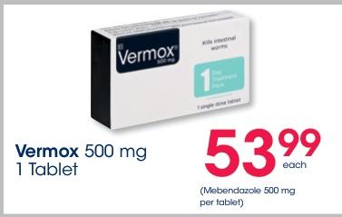 Vermaox 500 mg 1 Tables 