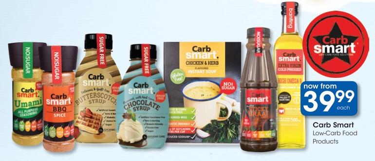 Corb Smart Low Carb Food Products