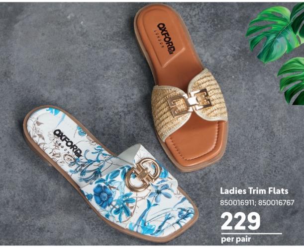 Ladies Trim Flats