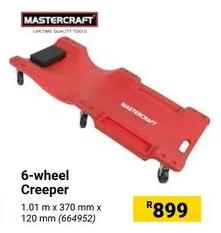 Mastercraft 6-wheel Creeper