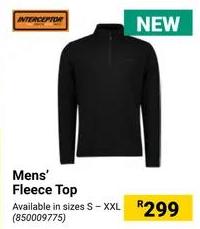 Mens' Fleece Top