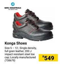 Bata Konga Shoes Size 5 – 12