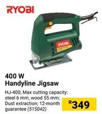 Ryobi 400 W Handyline Jigsaw