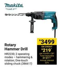 Makita Rotary Hammer Drill