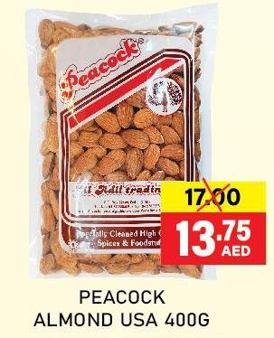 PEACOCK ALMOND USA 400G