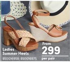 Ladies Summer Heels 