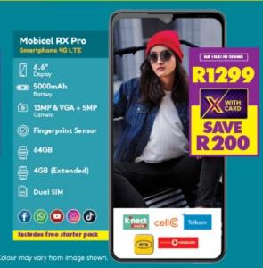 Mobicel RX Pro Smartphone 4G LTE