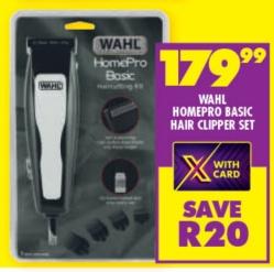 WAHL HomePro Basic Hair Clipper Set