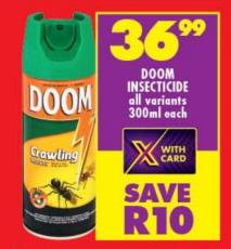 DOOM Insecticide all variants 300ml Each