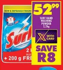 Surf Hand Washing Powder 2.2 kg