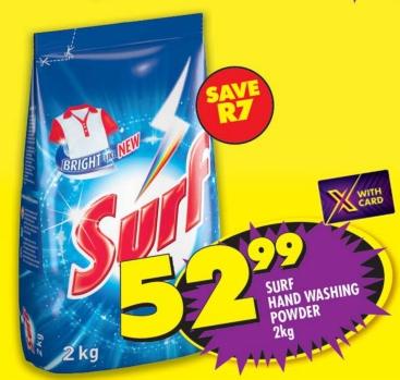 Surf Hand Washing Powder 2kg