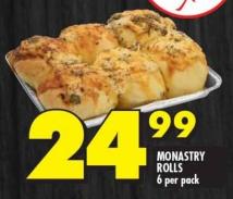 MONASTRY ROLLS 6 per Pack