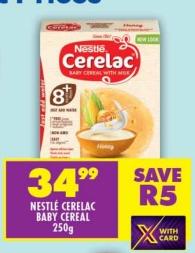 Nestlé Cerelac Baby Cereal 250g