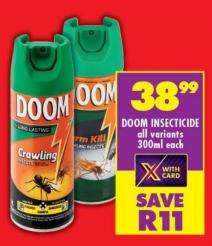 DOOM Insecticide all variants 300ml